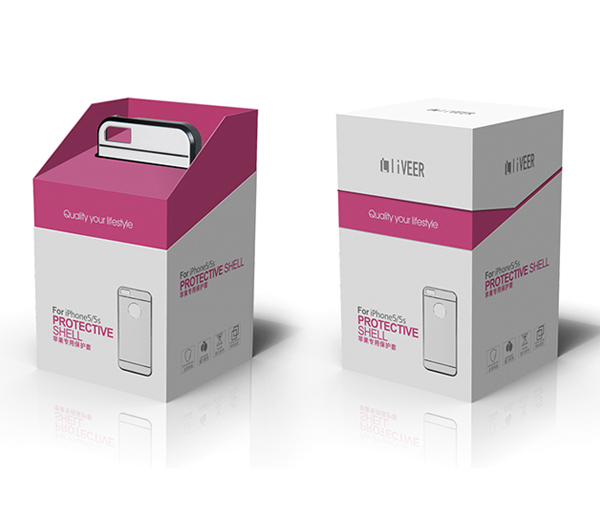艾威爾手機配件，手機保護套禮盒包裝設計